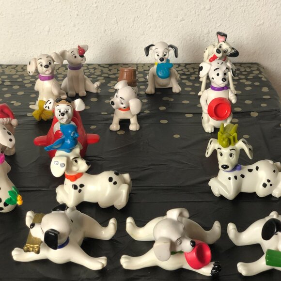 Disney 101 Dalmatians Dog Toy Figures McDonalds Mixed Lot of 76 Vintage 1990s - Picture 7 of 11
